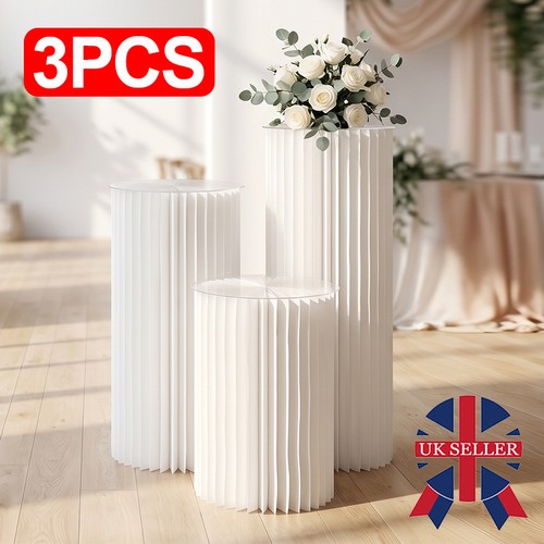 3pcs folding cylinder - 3pcs, pedestal