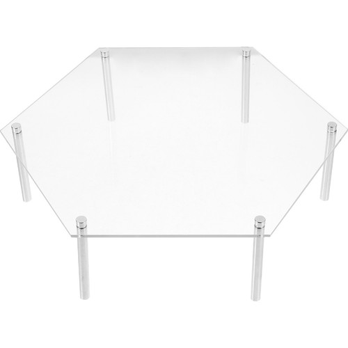 Pedestal cake stand clear - pedestal,