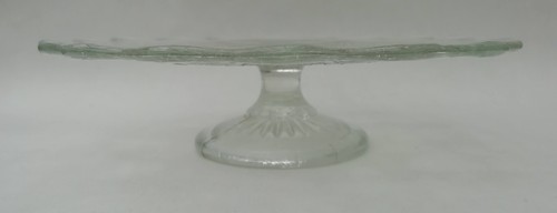 Vintage clear pressed glass - clear,
