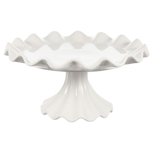 Elegant white ceramic pedestal - elegant,