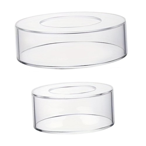 Cylinder pedestal stand - cylinder, cake