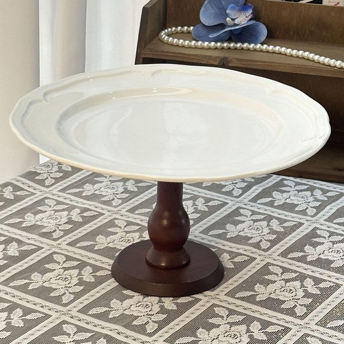 Cake stand pedestal ceramic - stand,
