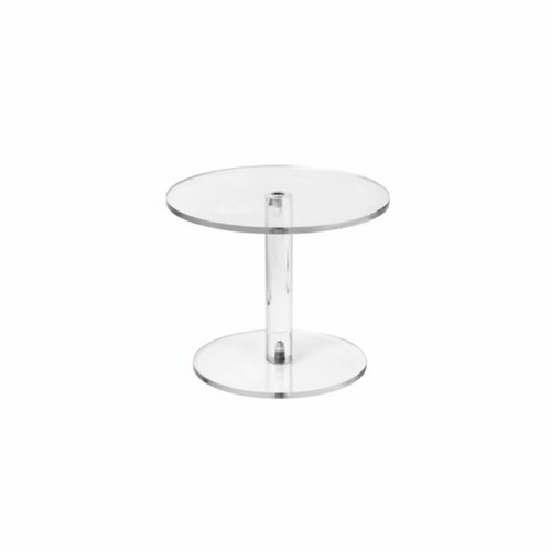 Clear acrylic cake - cake, stand