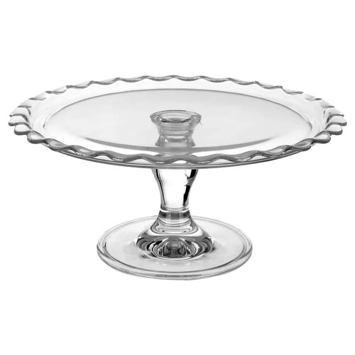Elegant footed cake - cake, stand