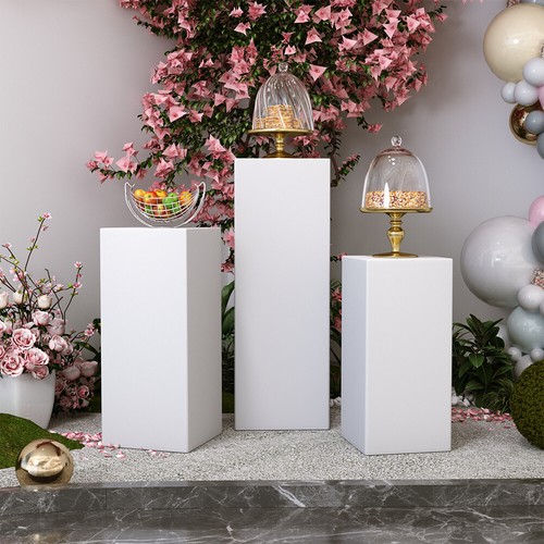 3pc set metal - 3pc/set, plinth
