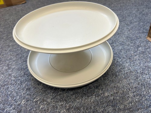 Vintage tupperware pedestal - vintage,